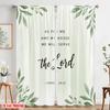 2pcs 2D flat printing Scene Curtains As For Me My House Polyester Fabric Without Electricity Family Party Use for gold wall