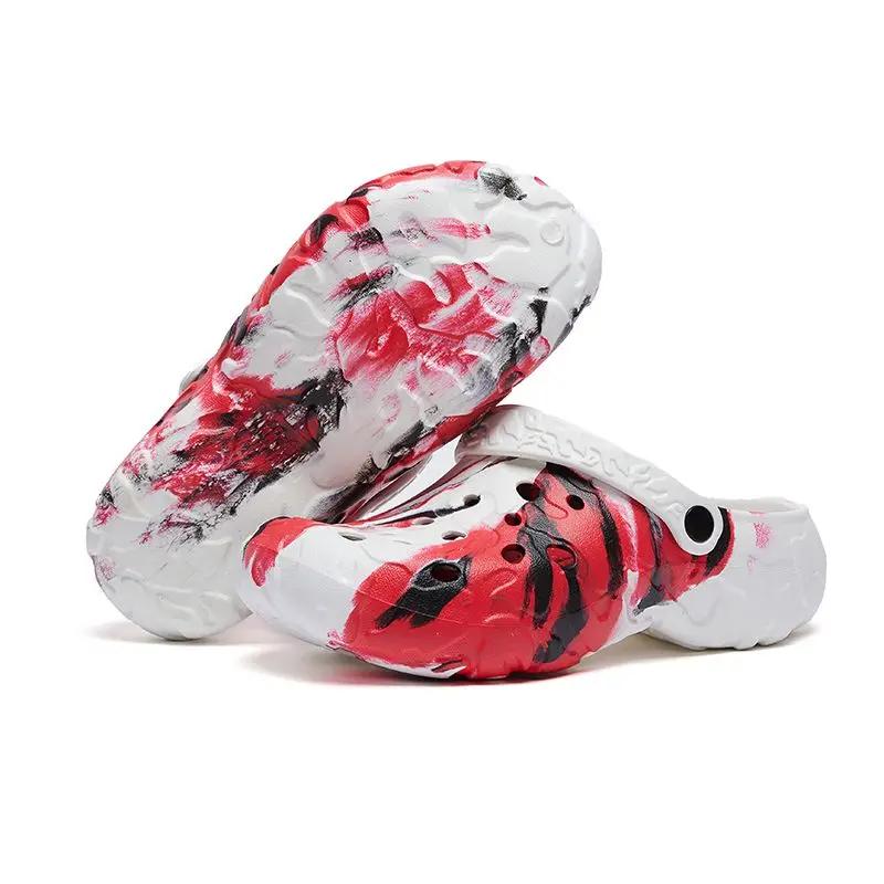 

Fashion Travel Men s Shoe Anti-slip Beach Camouflage Soft Sabot Slides Elegant High Quality Fashion Clappers 2025 Trend Eva Male Slipper 44-45