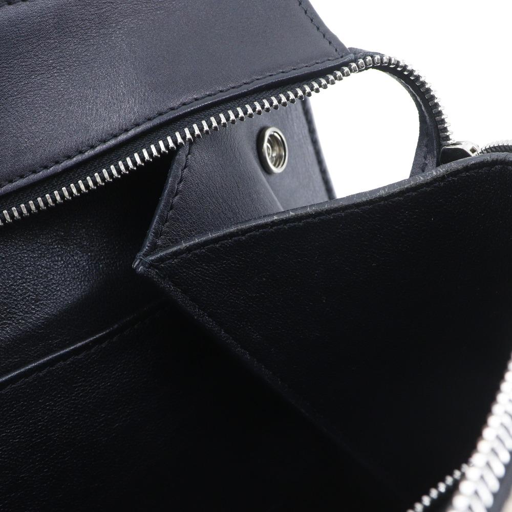 CELINE Edge medium Shoulder Bag Handbag By color Black / beige leather Women Used