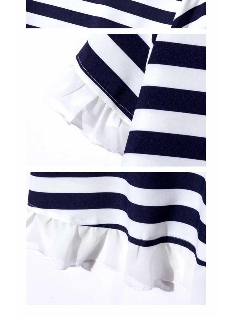 Maternity A-Line Striped Summer Dress: Loose, Short-Sleeved, Mid-Length, Plus Size