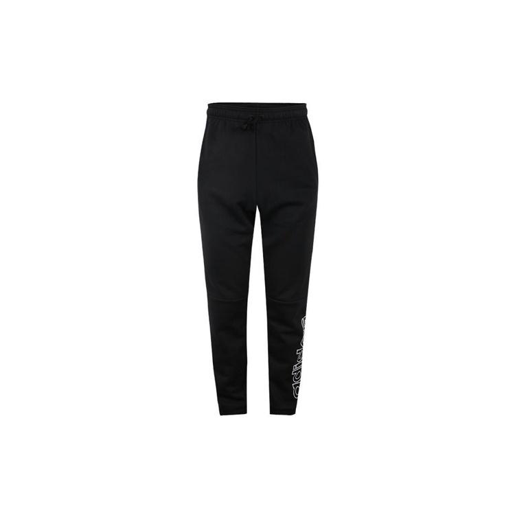 adidas logo Printing Knit Long Pants Black Men s DU0361 M