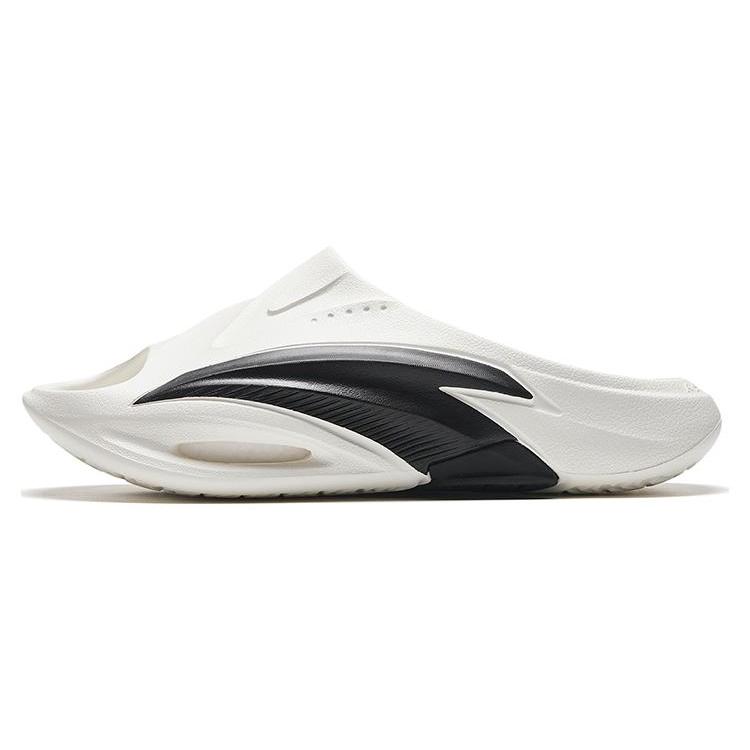 

Anta Nitrogen Bubble Sports Slippers Men s White Black 112521801F-3 41