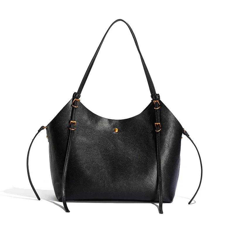 Pevné PU Světlé Pokročilé Tašky přes rameno  velká velikost zralá taška  Módní trend  Zralá na dojíždění do práce vysoce kvalitní taška