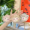 Cute Curly Fluffy Sheep Plush Keychain Soft Touch Adorable Cartoon Look Perfect For Backpack Decor Girls Birthday Gifts