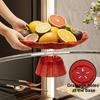 Modern Decorative Pedestal Fruit Bowl Drainable Storage Stand for Wedding Parties Anniversary Nut Cupcake Tableware Organizer