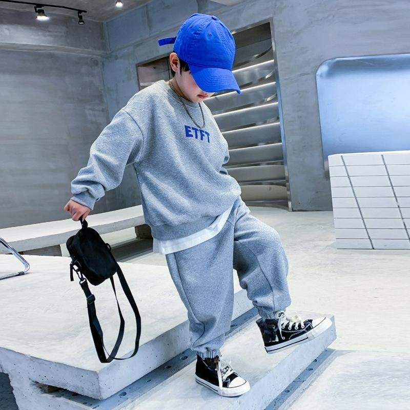 Children's Clothing, Boys' Suits, Autumn Clothes, Children's Clothes, Handsome, Big Children's Sweaters, Spring and Autumn Tide Brands