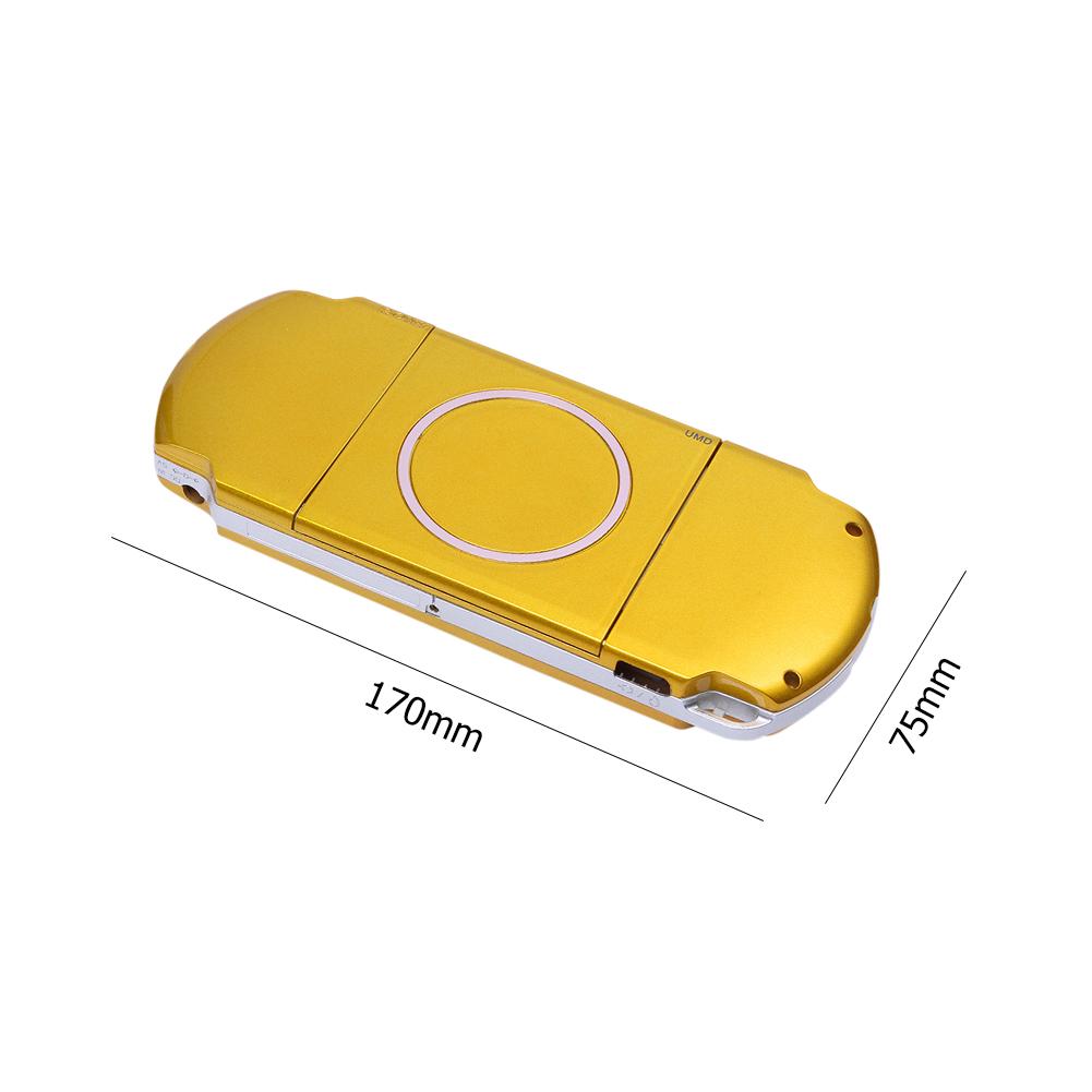 Front Back Housing Shell Cover with Button Kit Game Console Protective Cover Replacement Accessories for PSP3000 Game Console