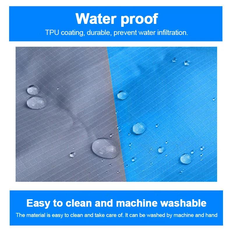 1/2 Size Folding Camping Mat Waterproof Lightweight Portable Outdoor Picnic Beach Blanket Sand Mat for Travel