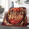1PC The Lord of the Rings printed blanket, all season lightweight home office outdoor nap multifunctional blanket A6