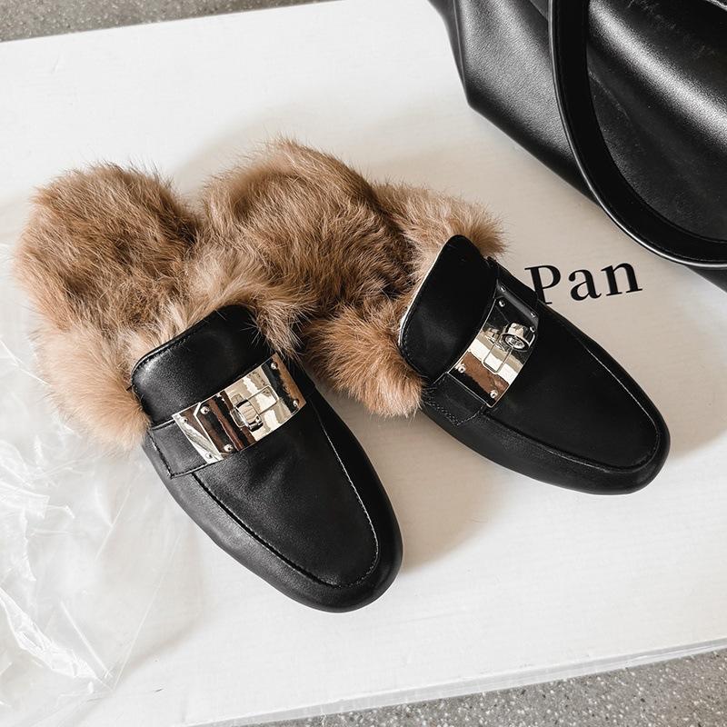 2025 Autumn and Winter New Temperament Round Head High Heel Elastic Boots Leather Thin Boots Versatile Commuter Thick Heel Short Boots Women