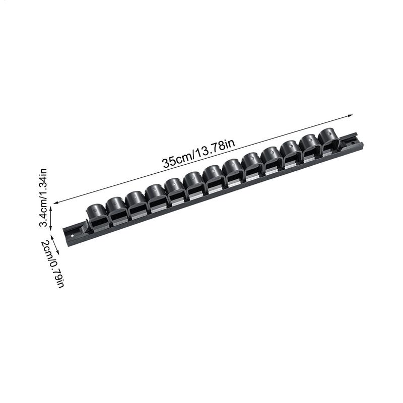 Werkstatt-Werkzeughalter Ergonomischer Wand-Schraubendreher-Organizer Platzsparender Werkzeug-Organizer Handwerkzeug-Aufbewahrungsgestell für die Werkstatt