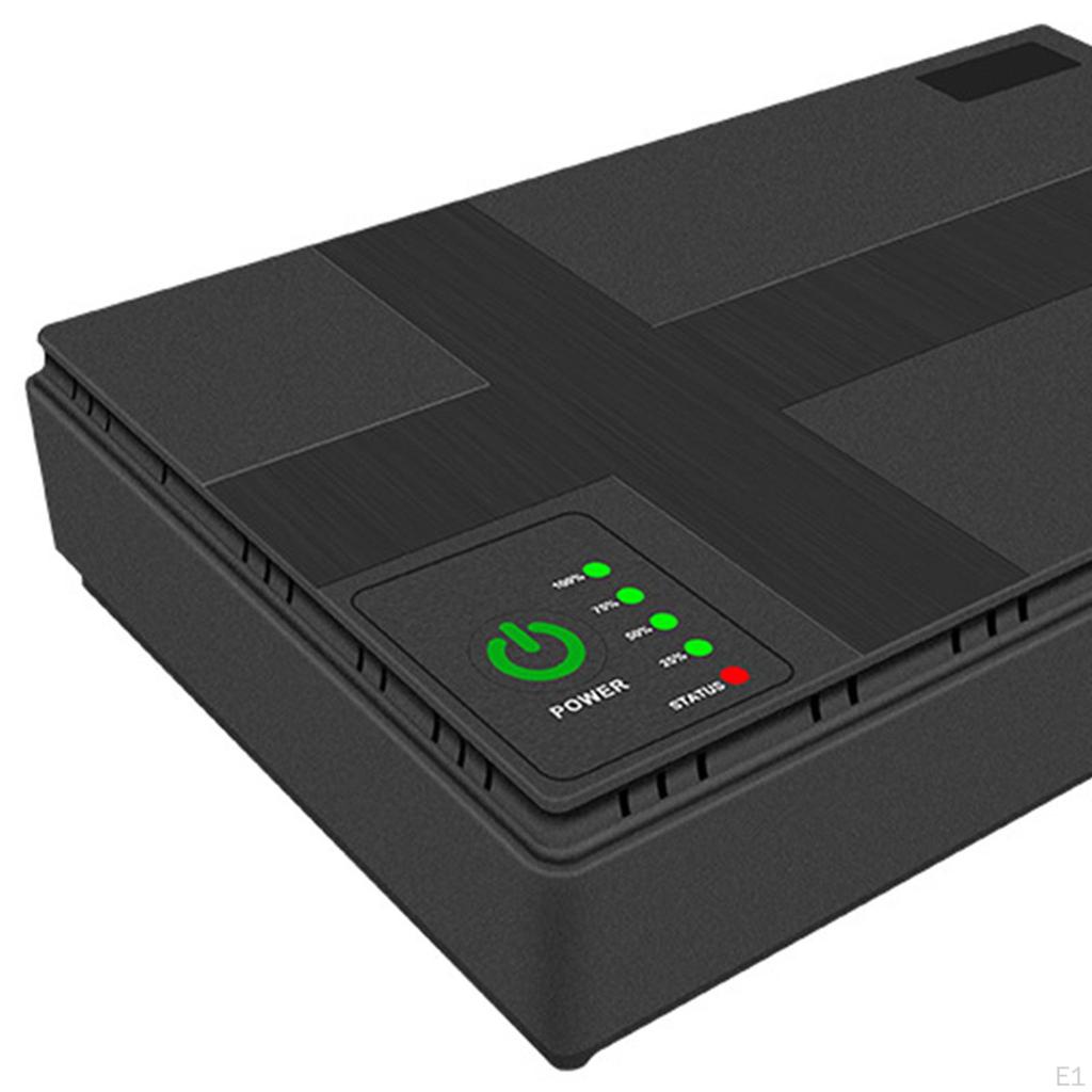 Uninterruptible Power Supply Compact Portable Mini Ups for Home Router Phone Style A