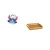 Acrylic Woven Swan Sculpture Fruit Basket Tabletop Centerpiece Snack Serving Bowl Cabinet Decoration