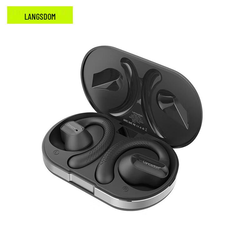 

Langsdom TS05 Open-Ear Bone Conduction Bluetooth Sport Headphones