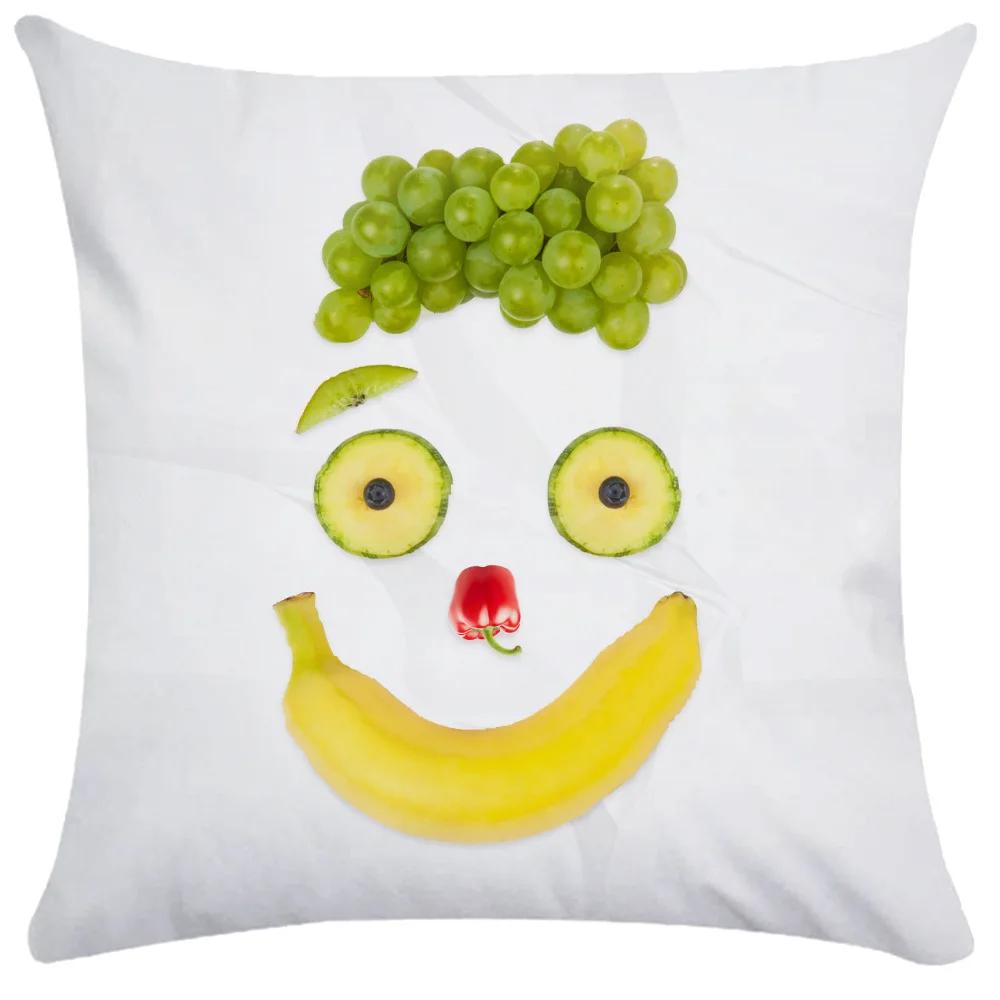 Home Decor Garden Chair Pillowcase Luxury Designer Summer Fruit  Decorative Tropical Mango