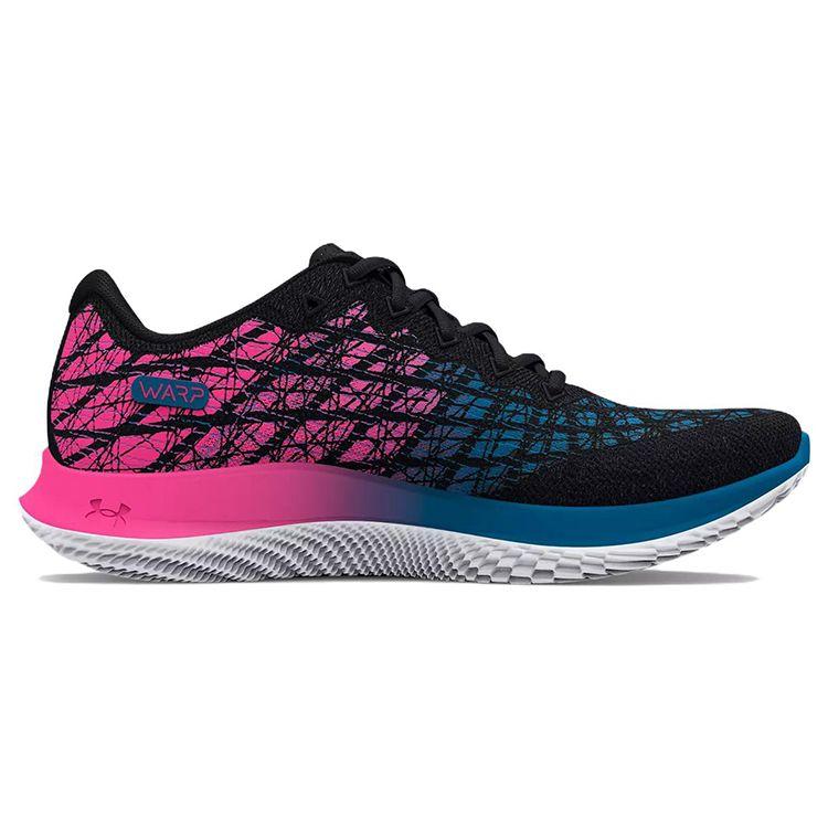 Under Armour Flow Velociti Wind 2 Comfortable Fabric Low-Top Casual Running Shoes Women Sneaker Black Pink 3025662-004