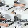 10Pcs/Bag Heat Resistant Stove Burner Covers Professional Aluminum Foil Liners  Daily Cooking