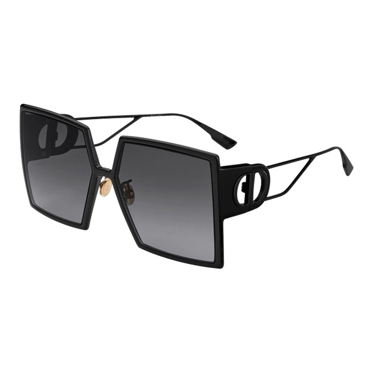 

Dior 30 Montaigne Square Frame Sunglasses Women sunglasses Black 30MONTAIGNE-8071I Basic Packaging-Eyeglass Case+Box,F,Black