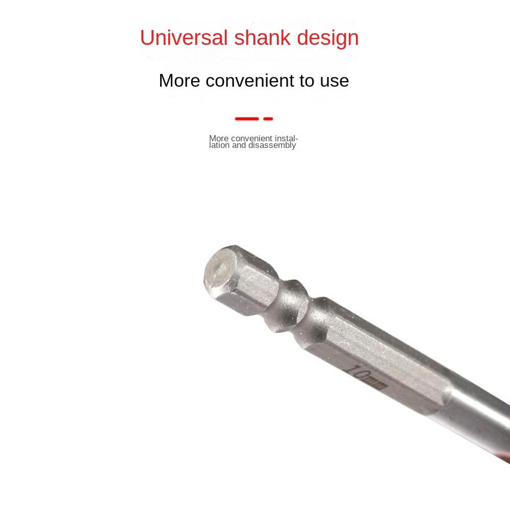 Four-Edged Eccentric Drill Bit Serrated Skewed Head Tile Drill Bit High Hardness Concrete Drill Bit Set Drilling Tool