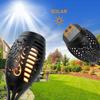 1/2/4pcs 12LED Solar Flame Light Outdoor Torches Landscape Lamp For Outdoor Courtyard Garden Yard Halloween Decorations