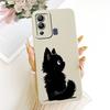 For Infinix Hot 12 12 Play Cute Cat Flower Cartoon Phone Case For Infinix Hot12i Hot 12Play Shockproof Soft Silicone Bumpers