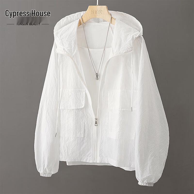 Women's 2026 Summer Casual Hooded Long Sleeve Jacket