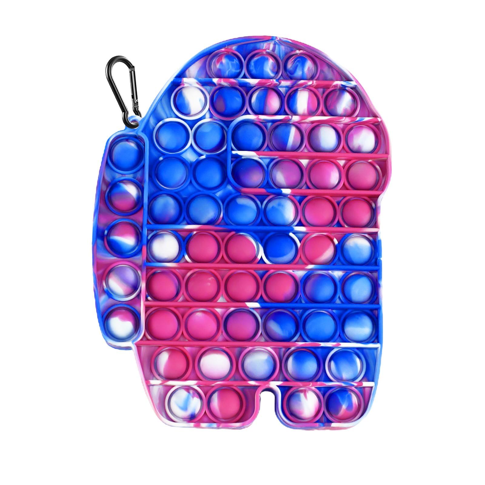 

Негабаритные сенсорные игрушки с пузырьками, силиконовая игрушка для снятия стресса для детей One size