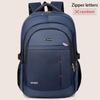 Large capacity laptop backpack - durable, waterproof, stylish unisex backpack with practical pockets - ideal for school and trav