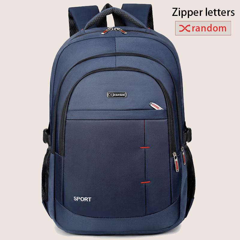 Large capacity laptop backpack - durable, waterproof, stylish unisex backpack with practical pockets - ideal for school and trav