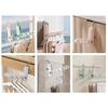 Folding Clothes Drying Rack - Travel Essentials For Laundry - Portable And Collapsible With Hook - Clothes Rack Rv Essentials