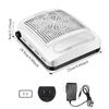 100W Nail Dust Collector 4500RPM Manicure Machine Tools Durable Nails Dust Extractor Fan  DIY