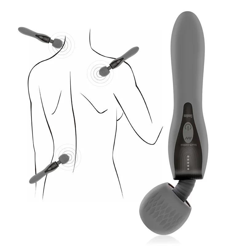 Genopladelig Personlig Massager til Kvinder, Blød Silikone G-punkt Stimulator