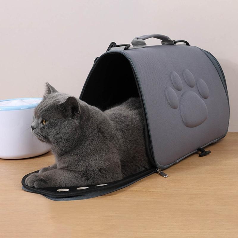 Cat-in-bag Comfort Carrier for Puppies Carry Bag Outdoor Travel Shoulder Carrier Foldable Travel Safe Handle