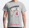 The Prisoner Penny Farthing Number 6 Vintage Design Classic T Shirt Long or Short Sleeves