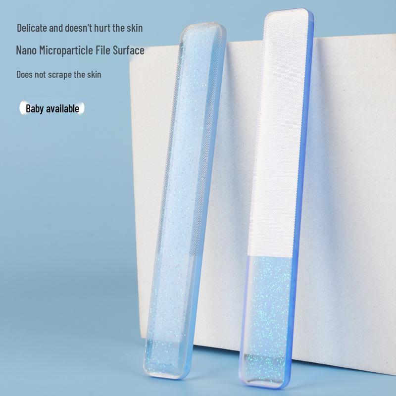 In Stock Glass Nail File - Polishing, Grinding & Shining Tool for Manicures