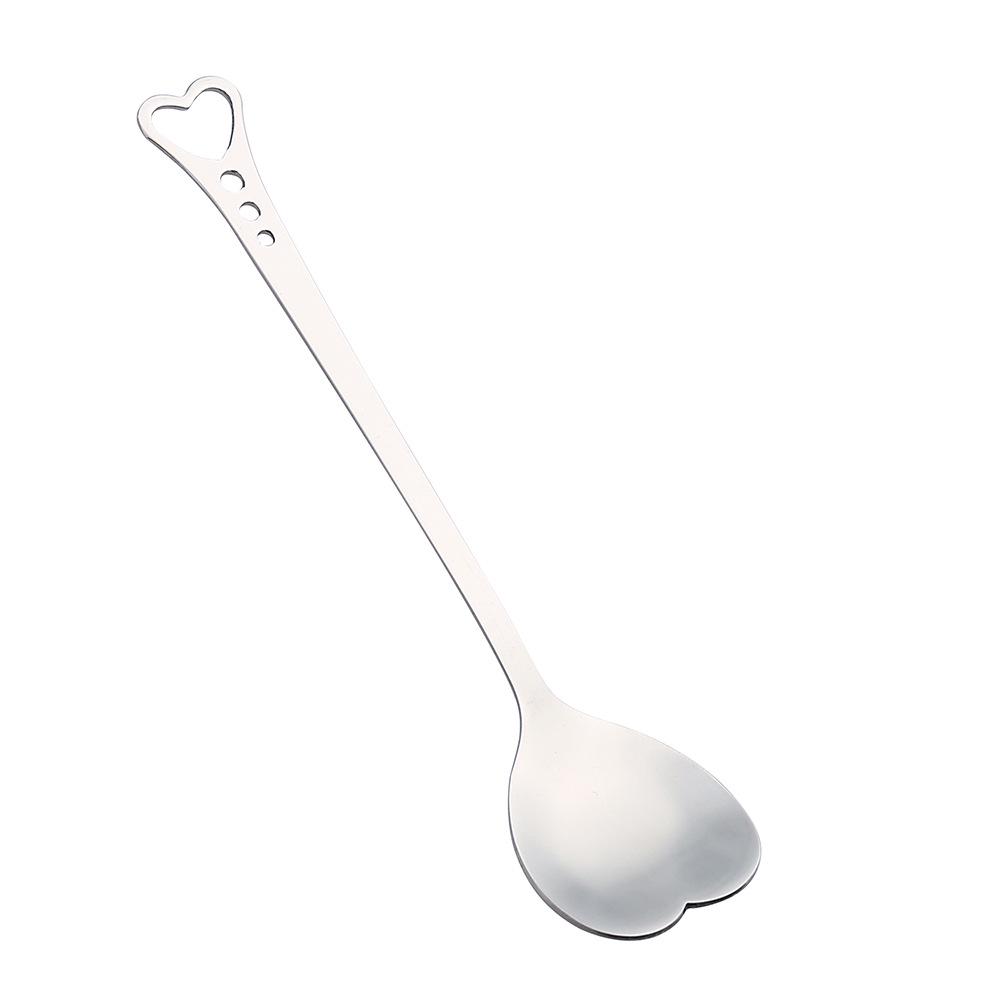 Creative Stainless Steel Love Dessert & Coffee Spoon - Wedding Gift & Stirring Spoon