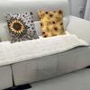 Art Sunflower Pillow Anime Pillow Sofa Bed Head Pillow Cover Cushion Cover 45x45 Cm Fashion