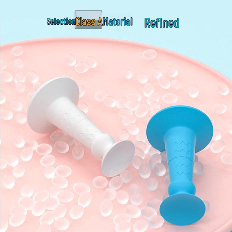 Silicone Door Stopper & Anti-Collision Pad - Punch-Free, Waterproof, Wall Protector for Bathroom & More