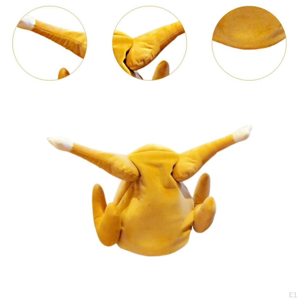 Turkey Hat Cute Thanksgiving for Roles Playing Stage Show Dress Up Carnivals