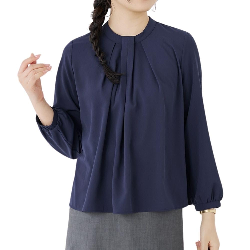 

Aoki с длинным рукавом Доступен в различных Идеально подходит для поездок на работу и офиса Блузка с запахом Размер L Блузка, Не мнущаяся, Элегантная, Стирающаяся, Дизайн, Работа,