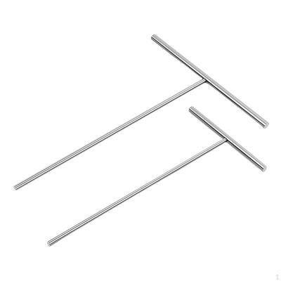2x Crepe Spreaders Stainless Steel Ergonomic Handle Professional Kitchen Accessories Oil