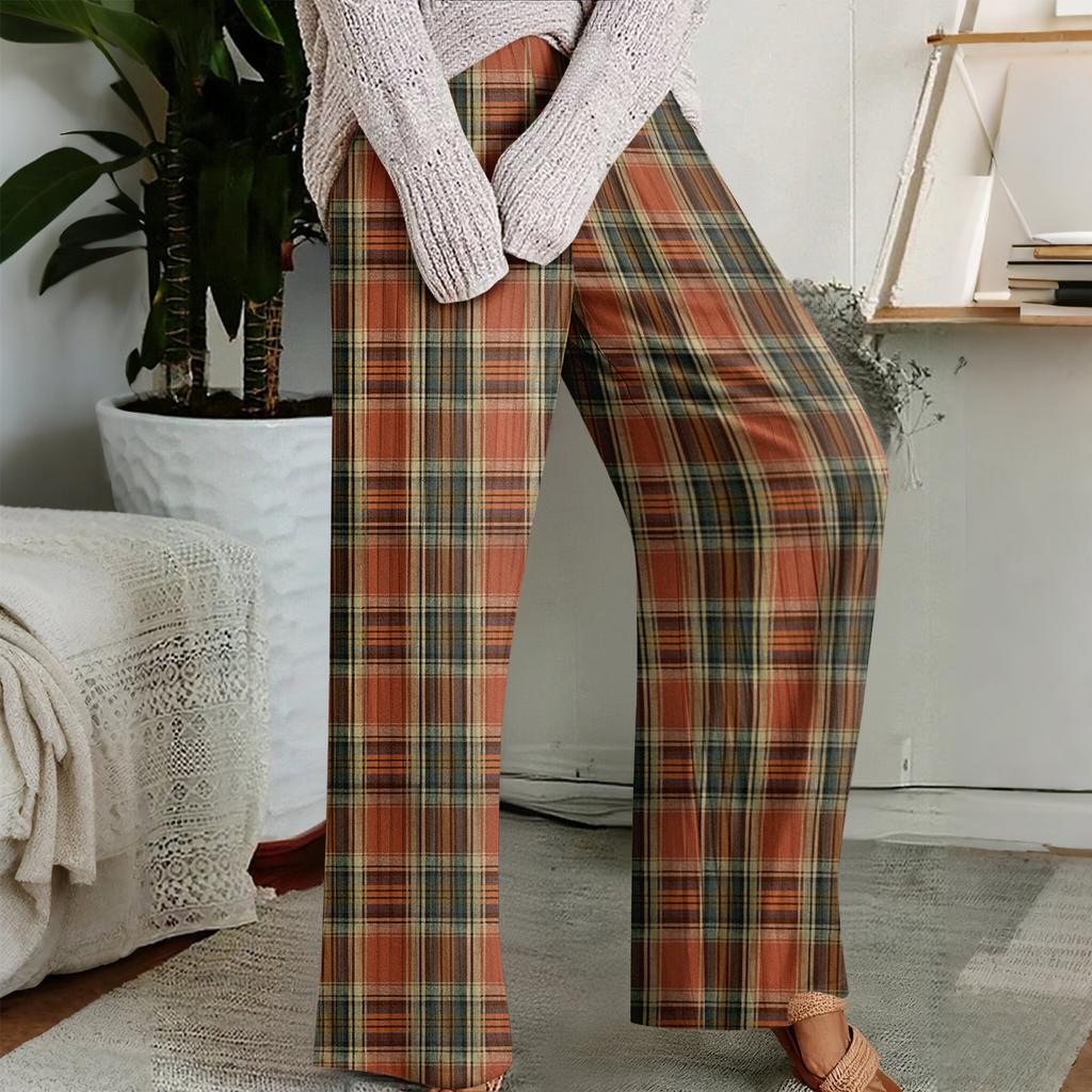 Pajama Pants, Sleepwear, Casual Drawstring Elastic Waist Pants, Comfortable Straight-leg Loose Pants