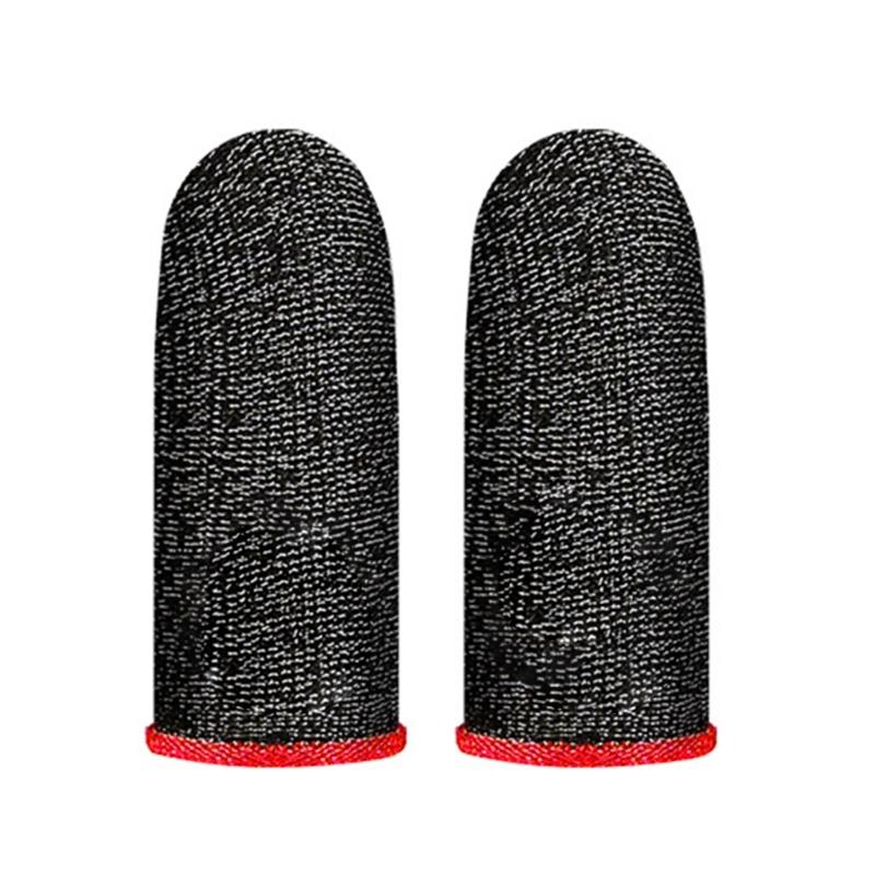 Finger Gloves Thumb Fingertip Covers for Mobile Phone Games Anti Slip Thumb Sleeve Sweatproof Breathable Finger Cover