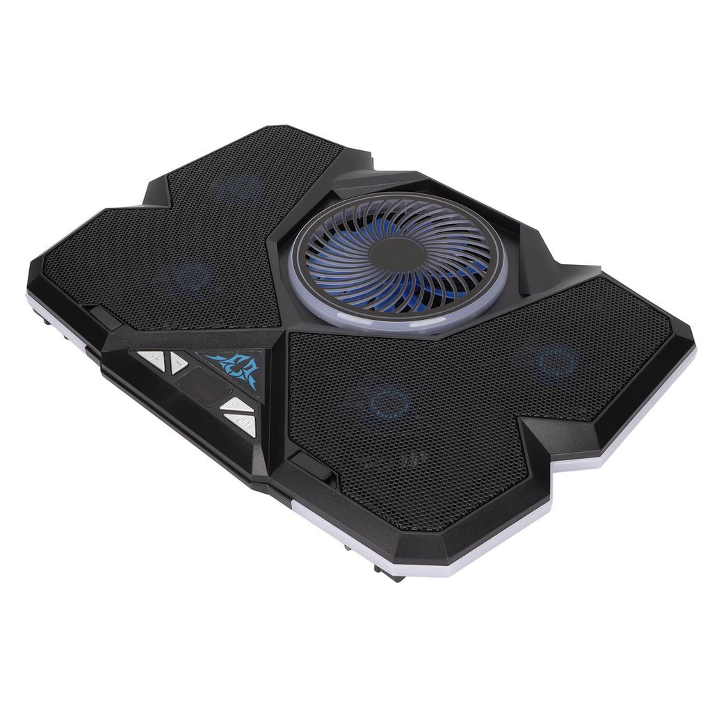 Laptop Cooler 12 RGB Modes 7 Height Stands Laptop Gaming Cooler Fans With LED Screen for 12in‑17.3in Laptops