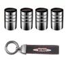 Car Tire Wheel Valve Caps Cover/Car Key Chain Ring Keychain For Mini Cooper JCW Works Cabrio F54 F55 F56 F57 F60 R50 R52 R53 R55 TC1