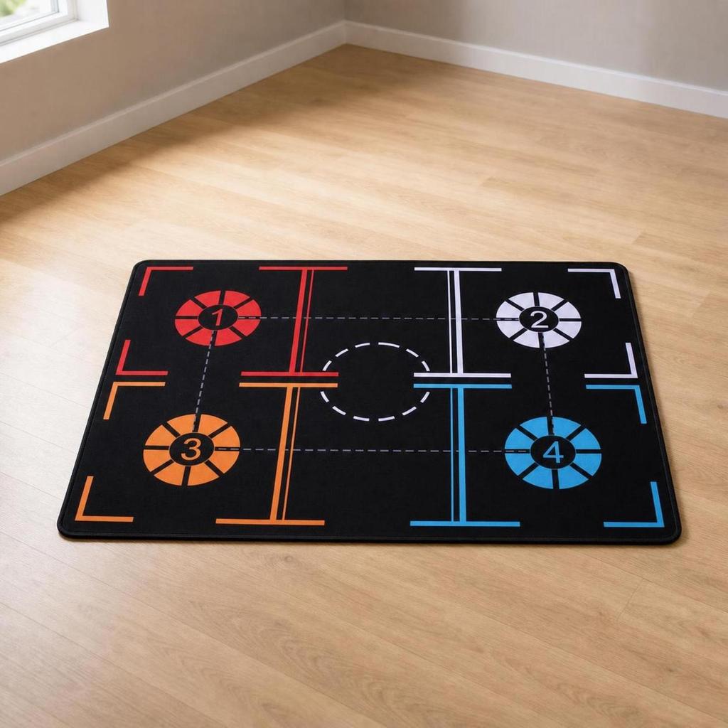 Basketball Footwork Training Mat Quiet Dribbling Silent for Home