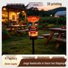 Indian Ground Plug Solar Lamp - Resin Craft Outdoor Garden Ornaments