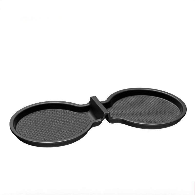 For Tesla Model3/Y Highland 2021-2025 Central Control Coaster Water Cup Holder Slot Frame Limiter Modification Accessories Tools