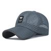 Men's Summer Mesh Baseball Cap - Breathable Sun Protection for Outdoor Travel and Fishing
