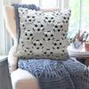 Decorative Square Throw Pillow with Soccer Ball Pattern Soft Textured Surface for Living Room Bedroom Sofa Chair Bed